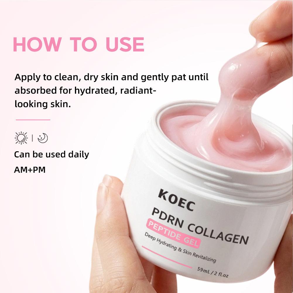 Skincare Glowing - KOEC Gel facial hidratante, hidratación profunda,