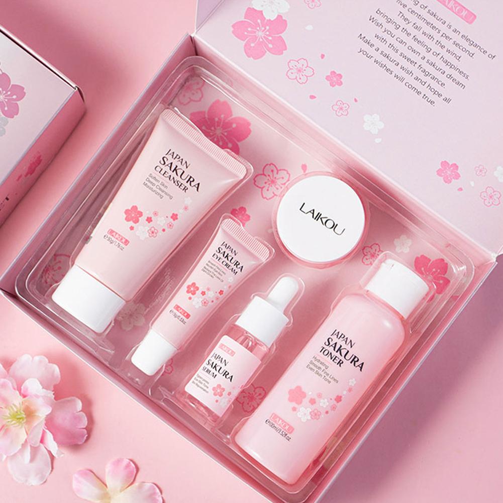 Skincare Glowing - LAIKOU Japón Sakura conjunto para el