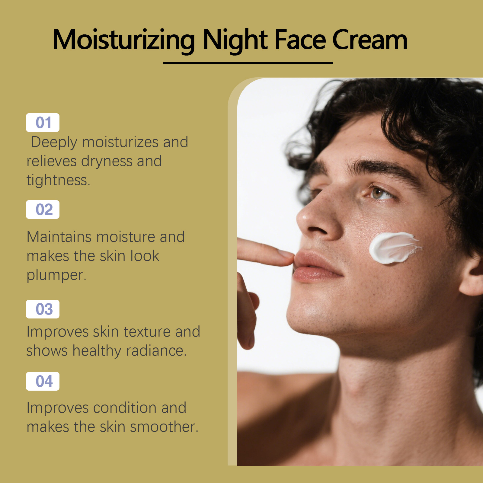 Crema Facial para Hombre, Reju - Retinol Cream reseña y precio