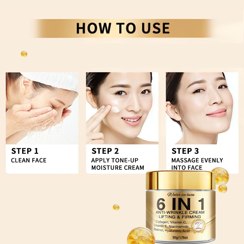 Crema Antiarrugas 6 en 1. Elev - Night Cream reseña y precio