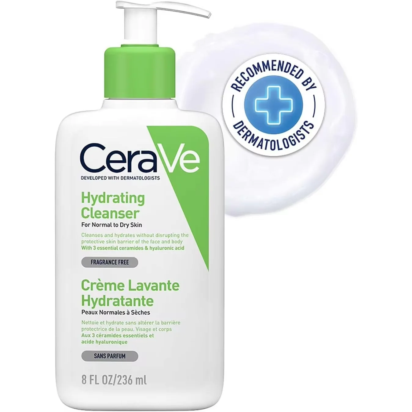 Limpiador hidratante CeraVe, 2 - Cleanser Face reseña y precio