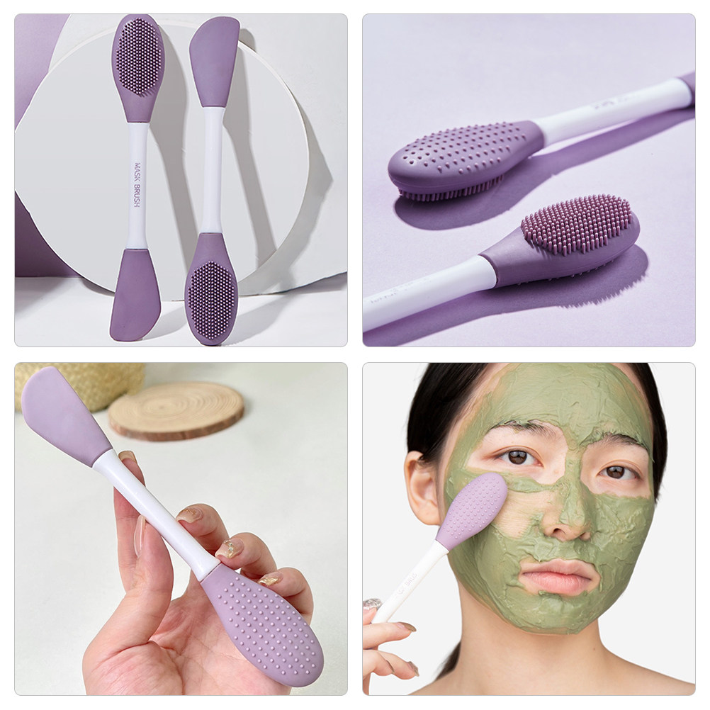 Brocha de silicona de doble ca - Cleanser Face reseña y precio