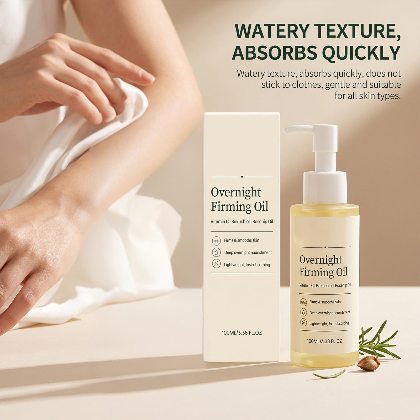 Aceite reafirmante para el ros - Face Oil Rosehip reseña y precio