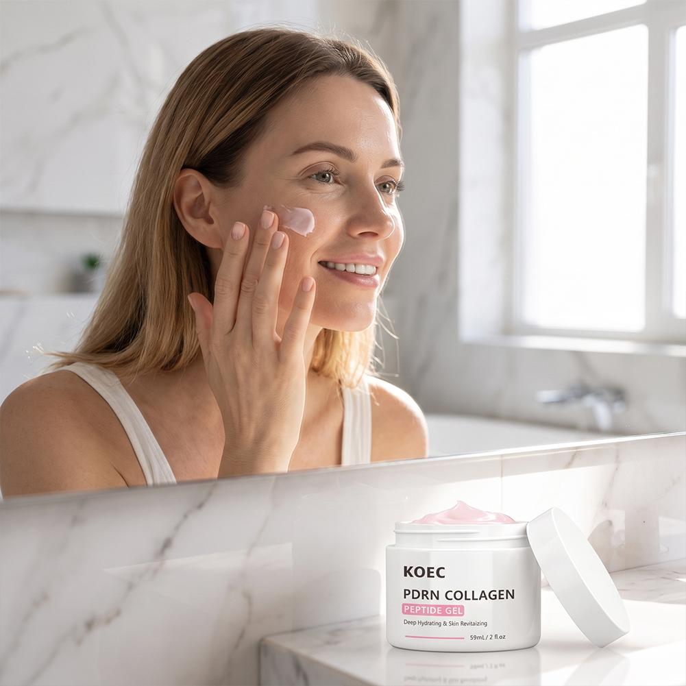KOEC Gel facial hidratante, hi - Skincare Glowing reseña y precio