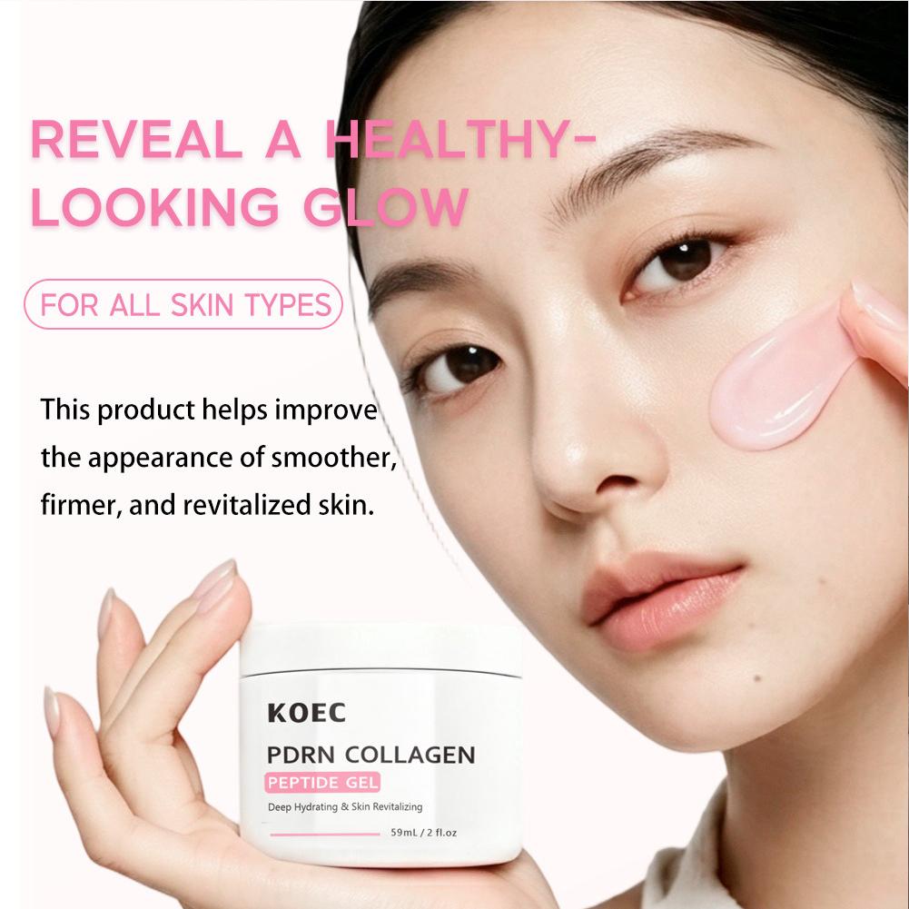 KOEC Gel facial hidratante, hi - Skincare Glowing reseña y precio