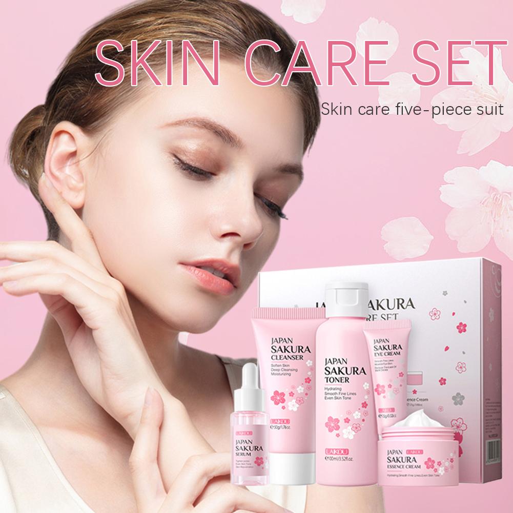 LAIKOU Japón Sakura conjunto p - Skincare Glowing reseña y precio